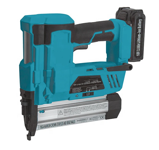 High Quality Nailer And Stapler 18v Nail Gun Lithium-ion Battery Power Cordless Pneumatic