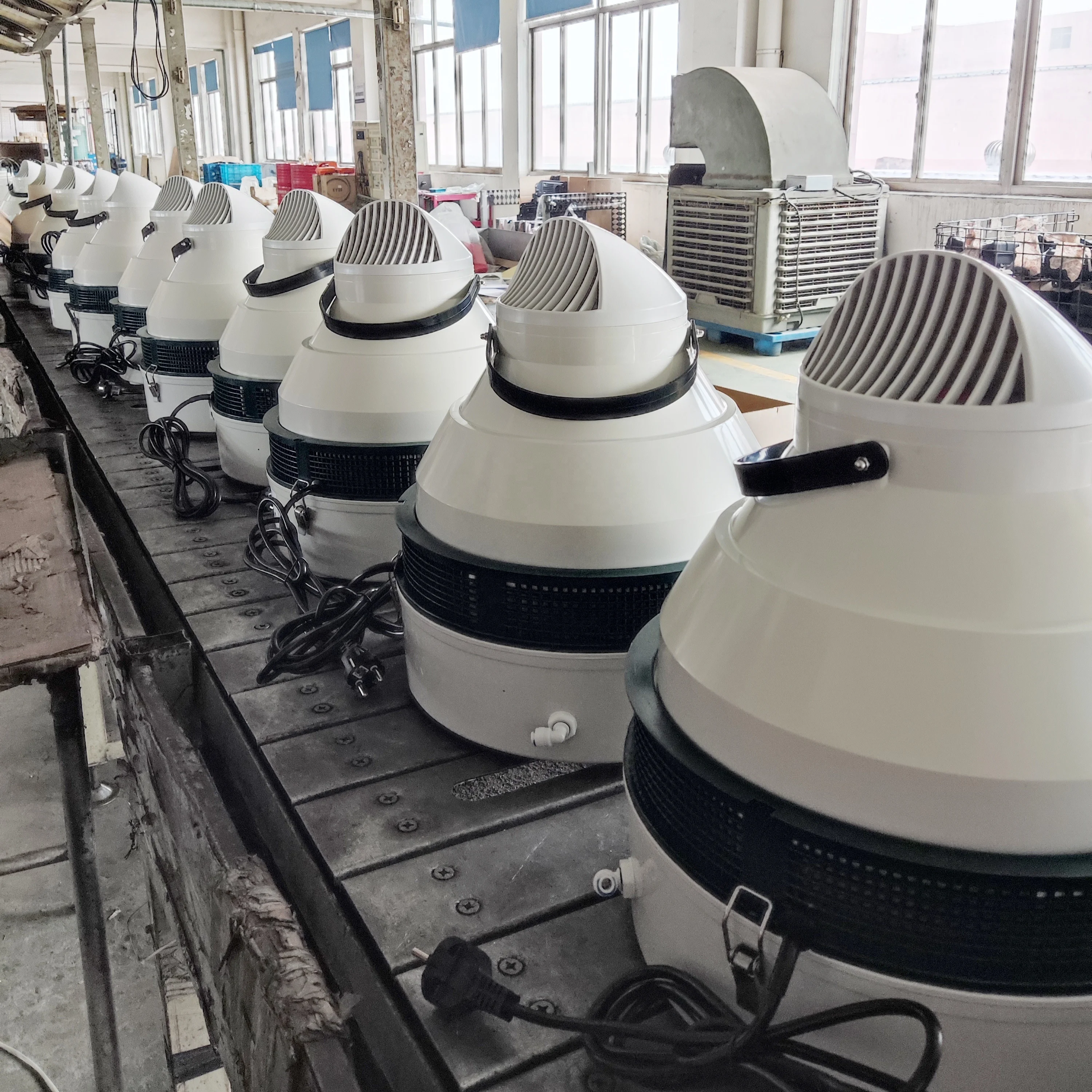 OEM brand Industrial Centrifugal Humidifier Cooling Mist Fan For Outdoor