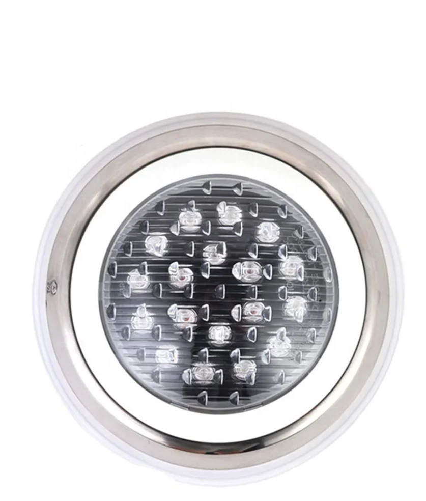 Настенные синие светодиодные фонари для бассейна, подводные светодиодные фонари для бассейна из нержавеющей стали