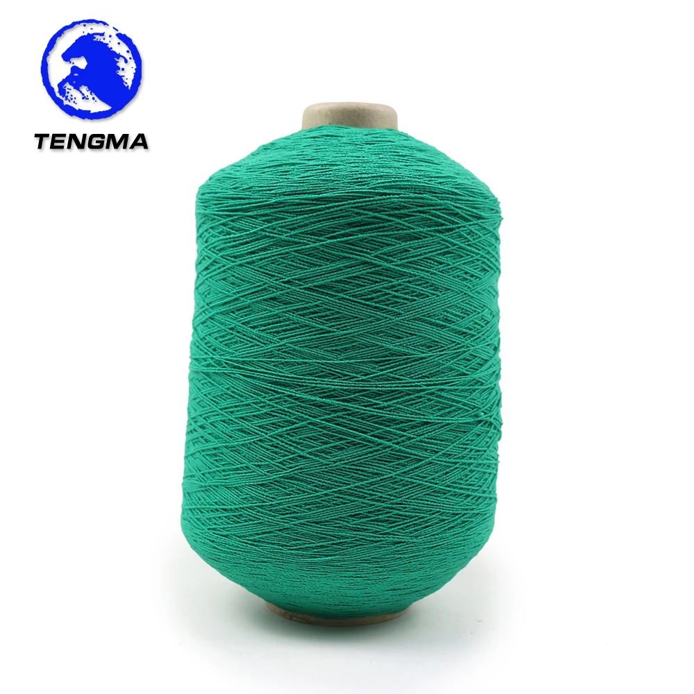 Excellent evenness high strength 90# 100# 110# rubber thread covered yarn