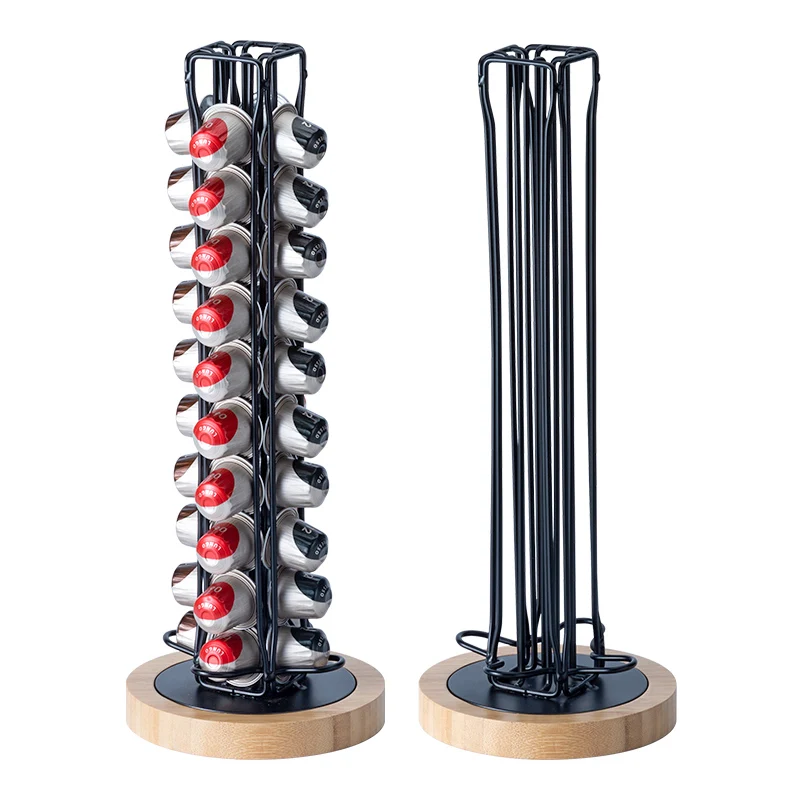 New Design Metal Wire Pod Storage Holder Nespresso Dolce Gusto Coffee Capsule Holder
