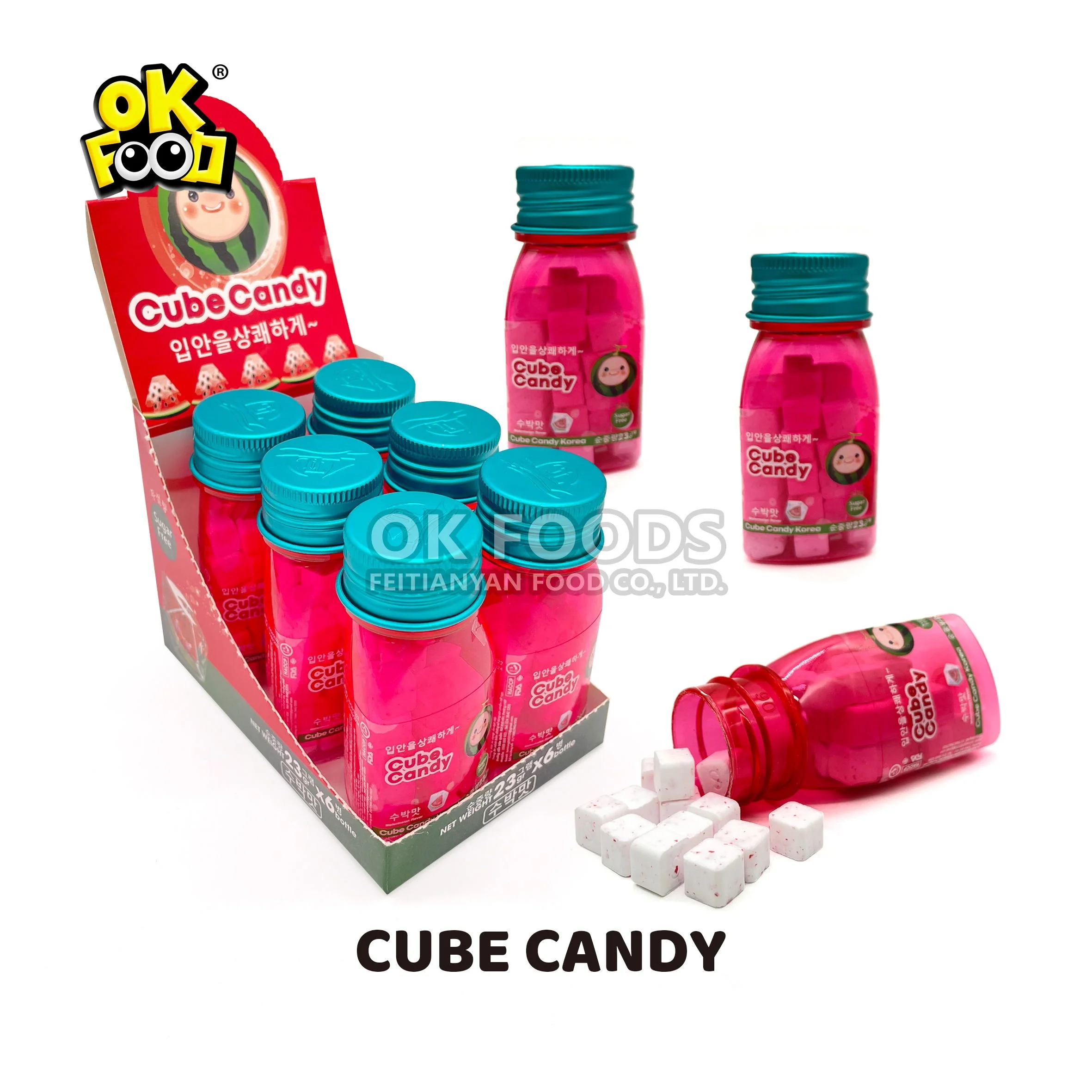 2022 High Quality Best Selling Watermelon Flavor Boxed Sugar Free Candy No.1121