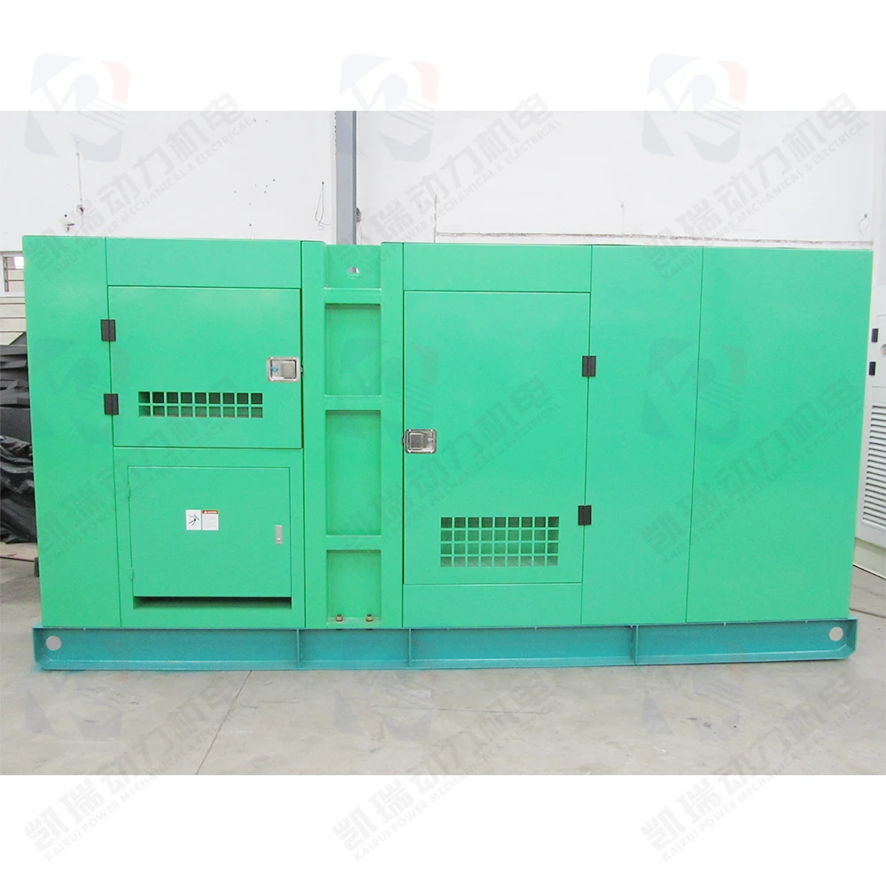 Kairui 800kva 640kw  Affordable Prices Silent Type Power Electric Diesel Generator Sets for Heavy-Duty Applications