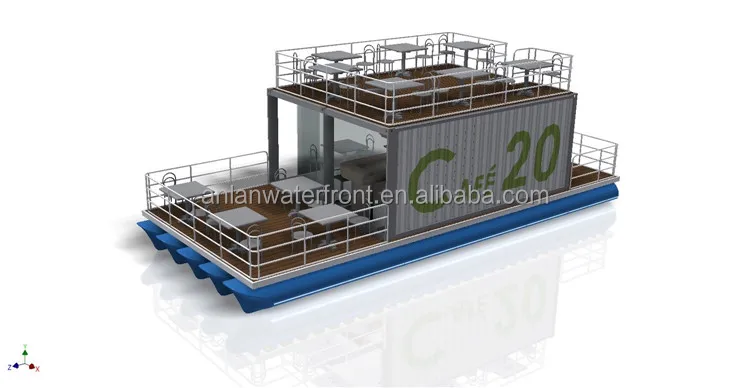 
2021 Hot Sale Good Quality Luxury Leisure Sightseeing Party Pontoons Boats For Sale 