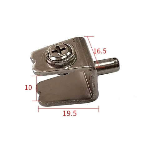 Glass door clamp Nickel iron glass clamp Bathroom glass fixture Universal hardware accessories