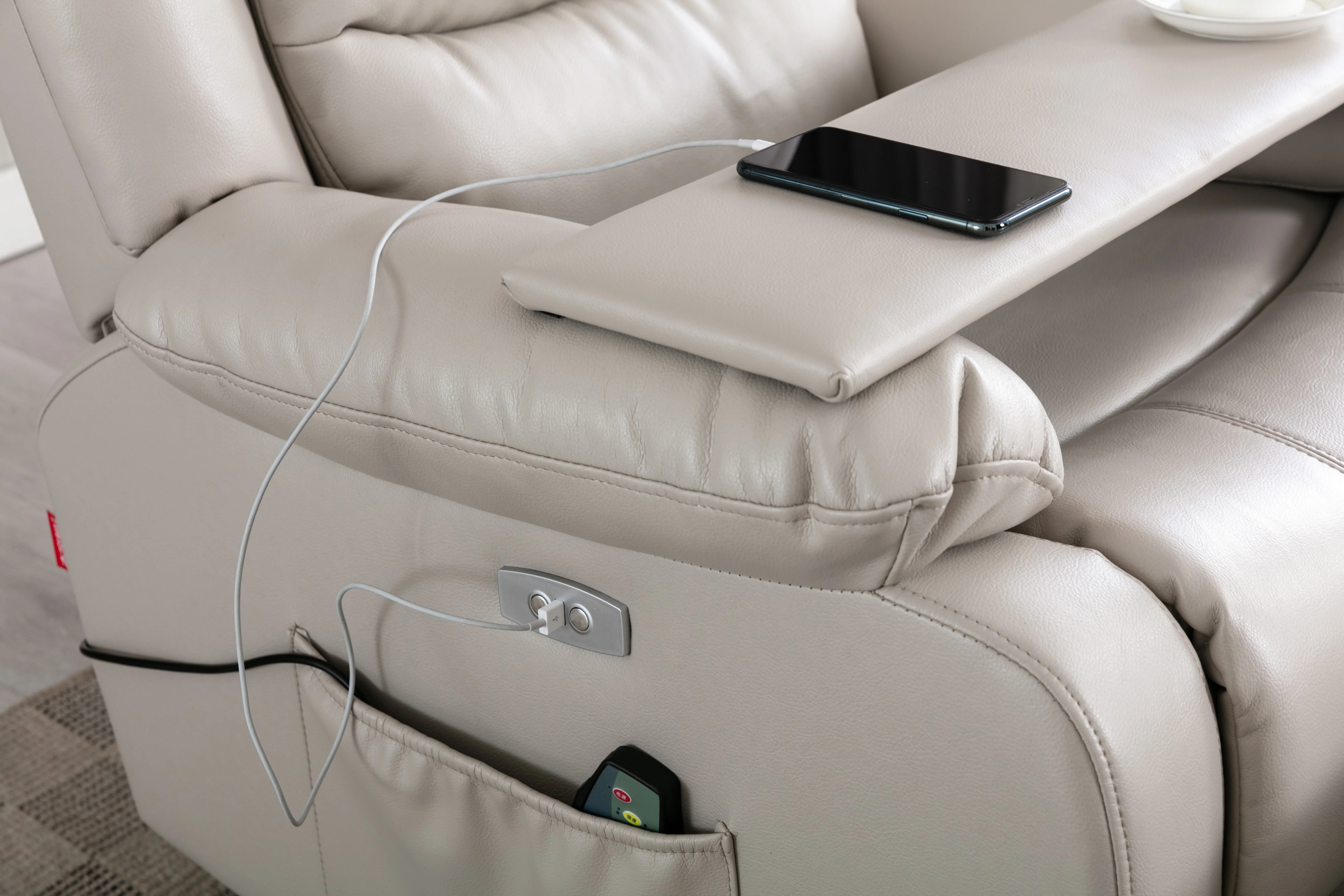 Wholesale Single Recliner Sofa Rocking Chair Living Room Comfortable Recliner Chair With Footrest