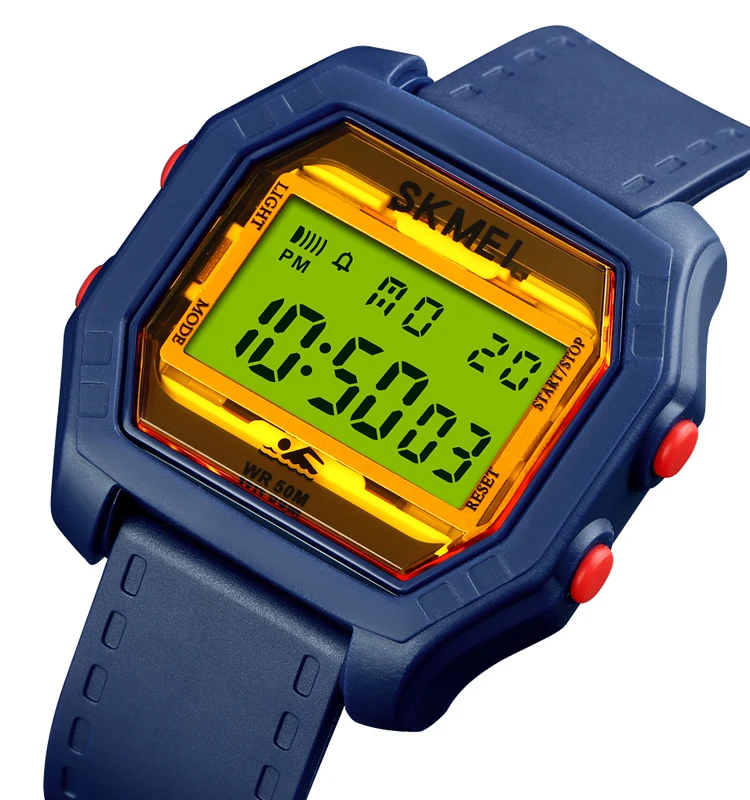 Skmei 1623 Japan Digital Watch Movement Luminous Sports Watches 50m Waterproof Men Wrist Watch Relogio Masculino kids