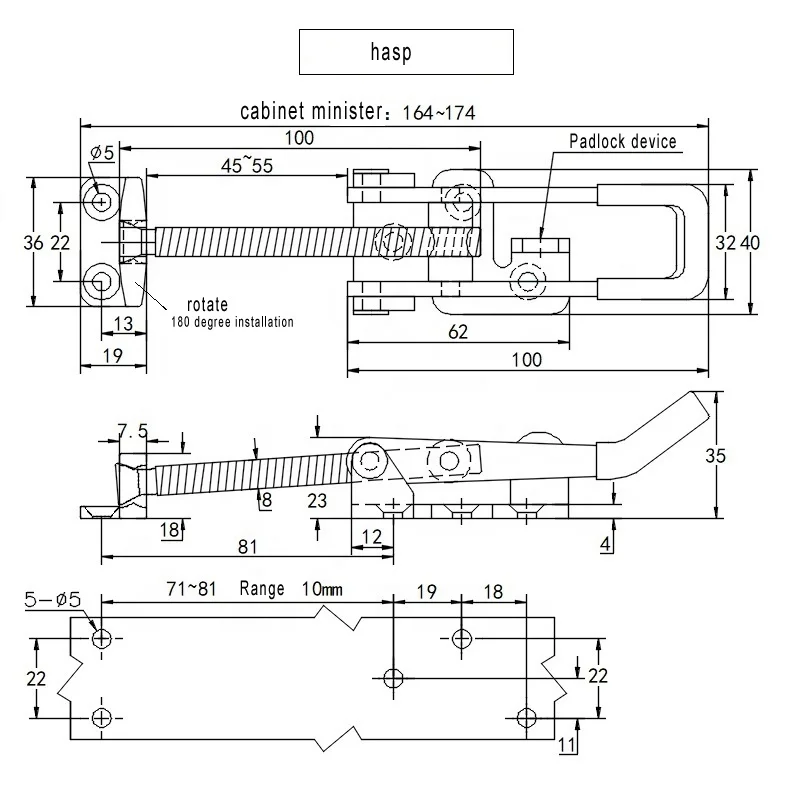Аксессуары для автодомов на колесах для фургона регулируемая застежка регулируемые переключатели аксессуары для фургона