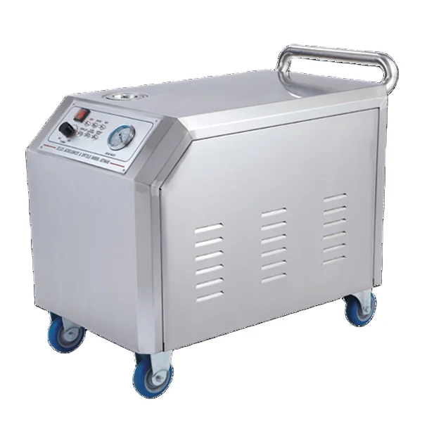 High-pressure cleaning machine for high-temperature steam cleaning of dirt on auto parts or mechanical surfaces