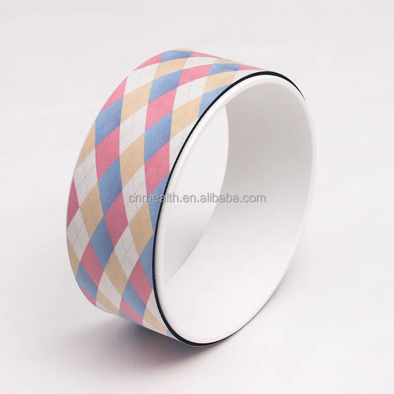 changnore Private Label Color Natural PU Yoga Wheel Yoga Wheel Roller Column Eva Paint Foam Roller