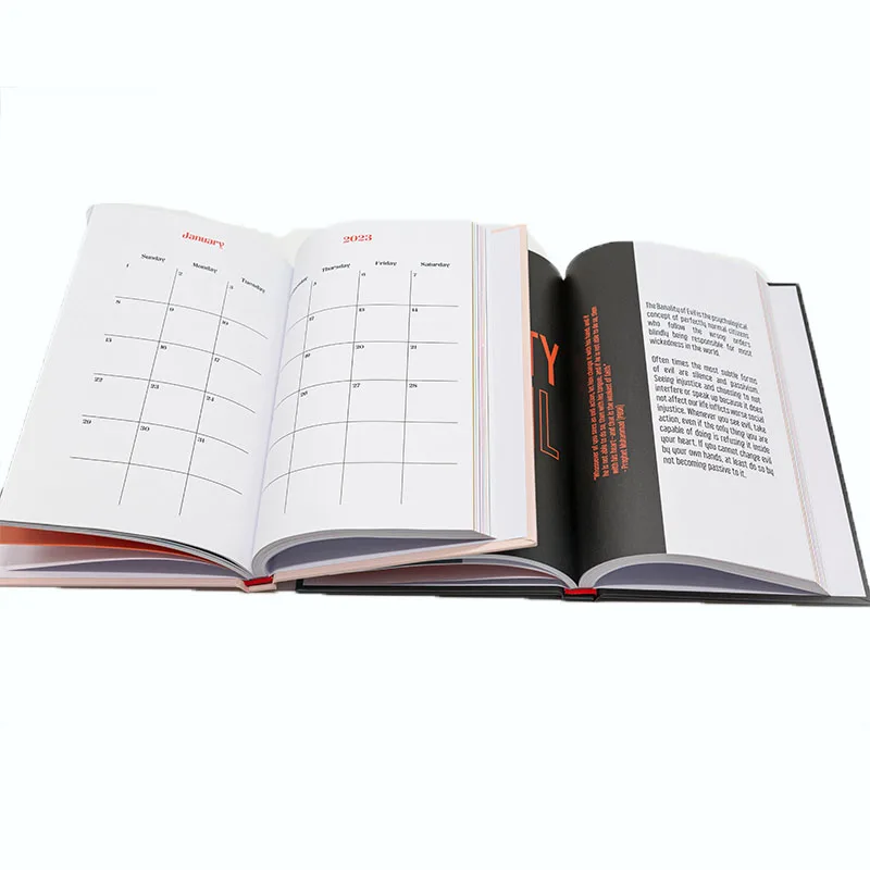 Custom OEM High Quality Hardcover Cookbook/Photography/Art Printing Hard Cover Book Printing