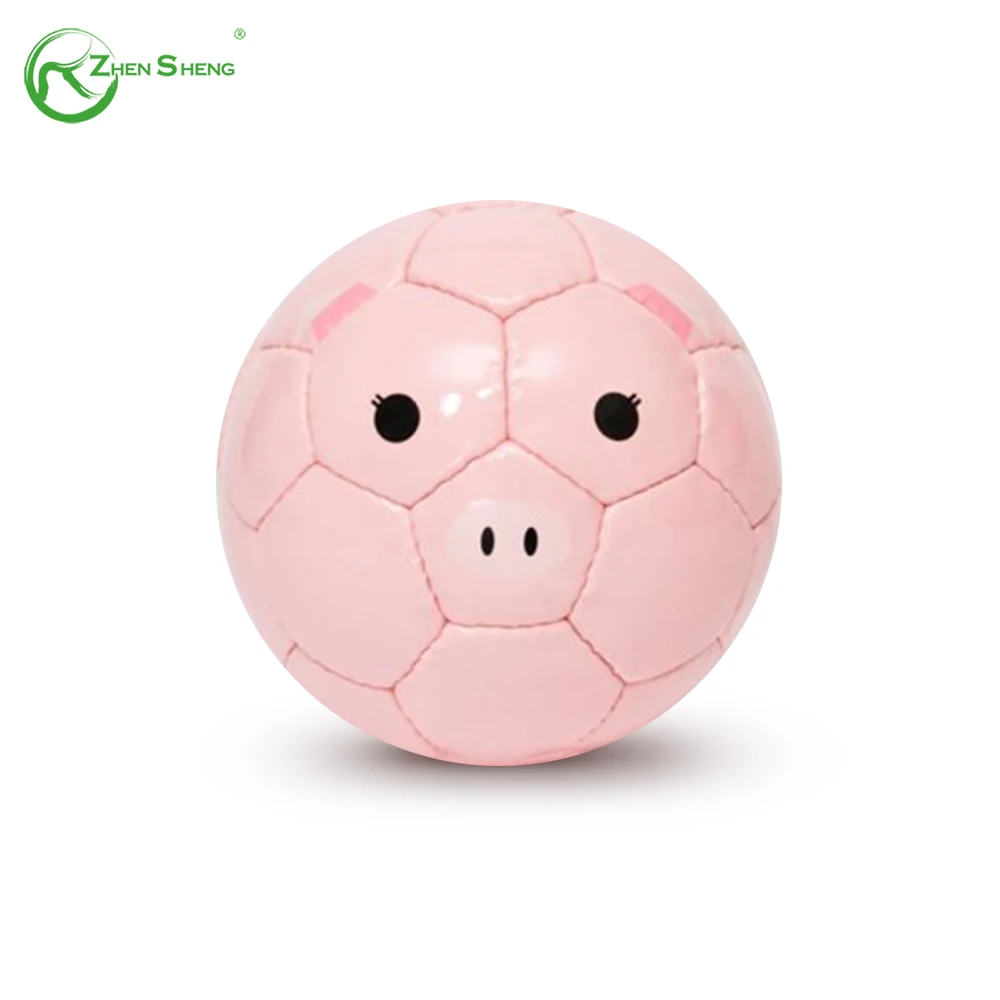 Zhensheng Hot Selling PVC PU Leather Machine Stitched Football Soccer Ball Size 5 4 3 2 1 for Parent-Child Entertainment