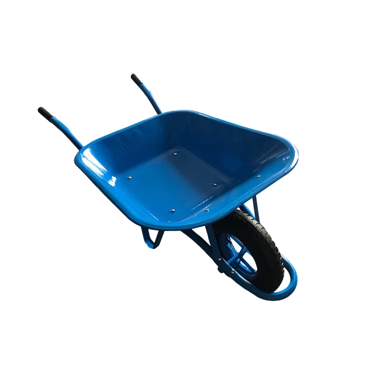 Heavy Duty One Wheels Construction Wheelbarrow with Deep Galvanized Tray