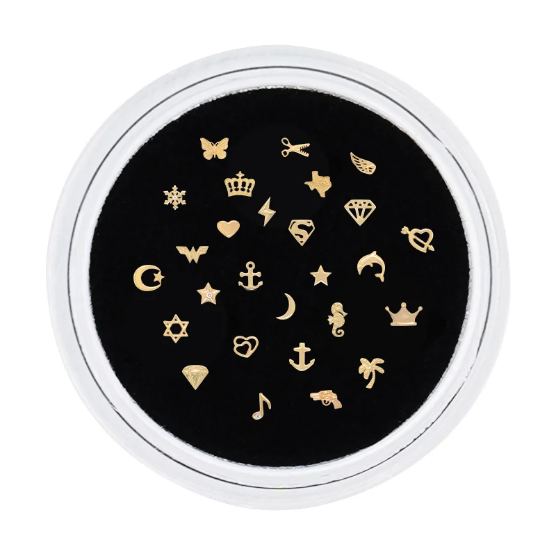 18K Gold Body Jewelry Set Tooth Gems Accessories LED Kit Machine Strips Teeth Whitening Gel Fine Jewelry
