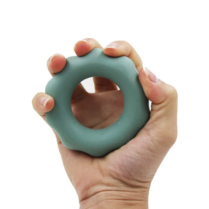Finger Training Exercise Strengthener Ring Rubber Donut Portable Power Gripping Strength Silicone Hand Grip