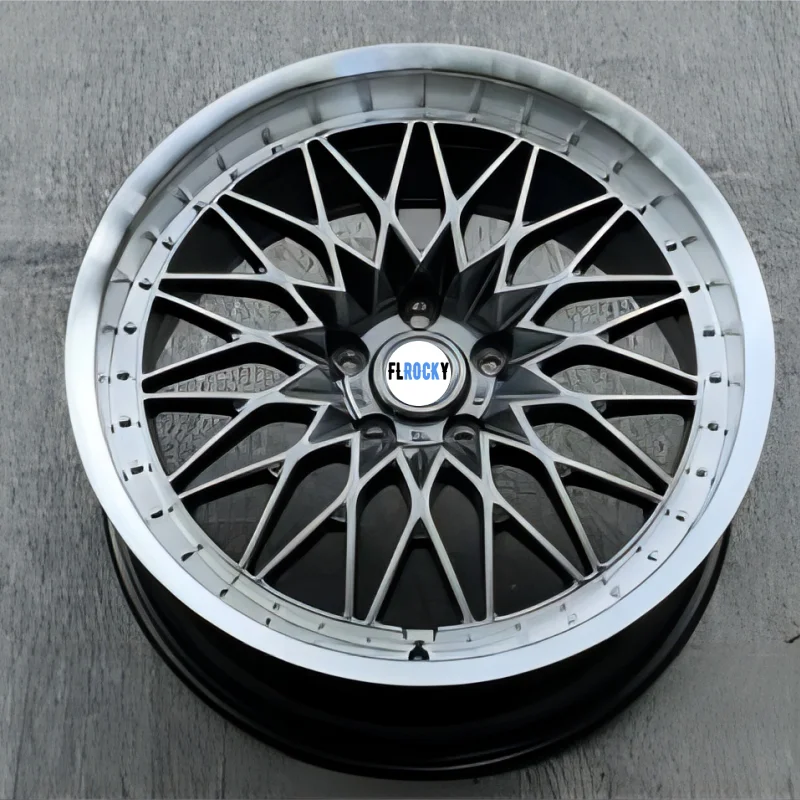 Flrocky CHEN JDM Race Wholesale15/16/17/18/19 Inch Alloy Wheel Rims For BBS LM With Rivets 5 Lug Super RS VS