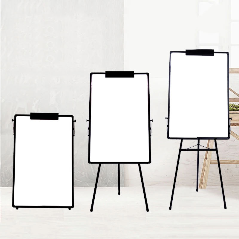 New Design Height Adjustable Magnetic Flipchart Magnetic Easel Standing Whiteboard Flip Chart Board movable whiteboard