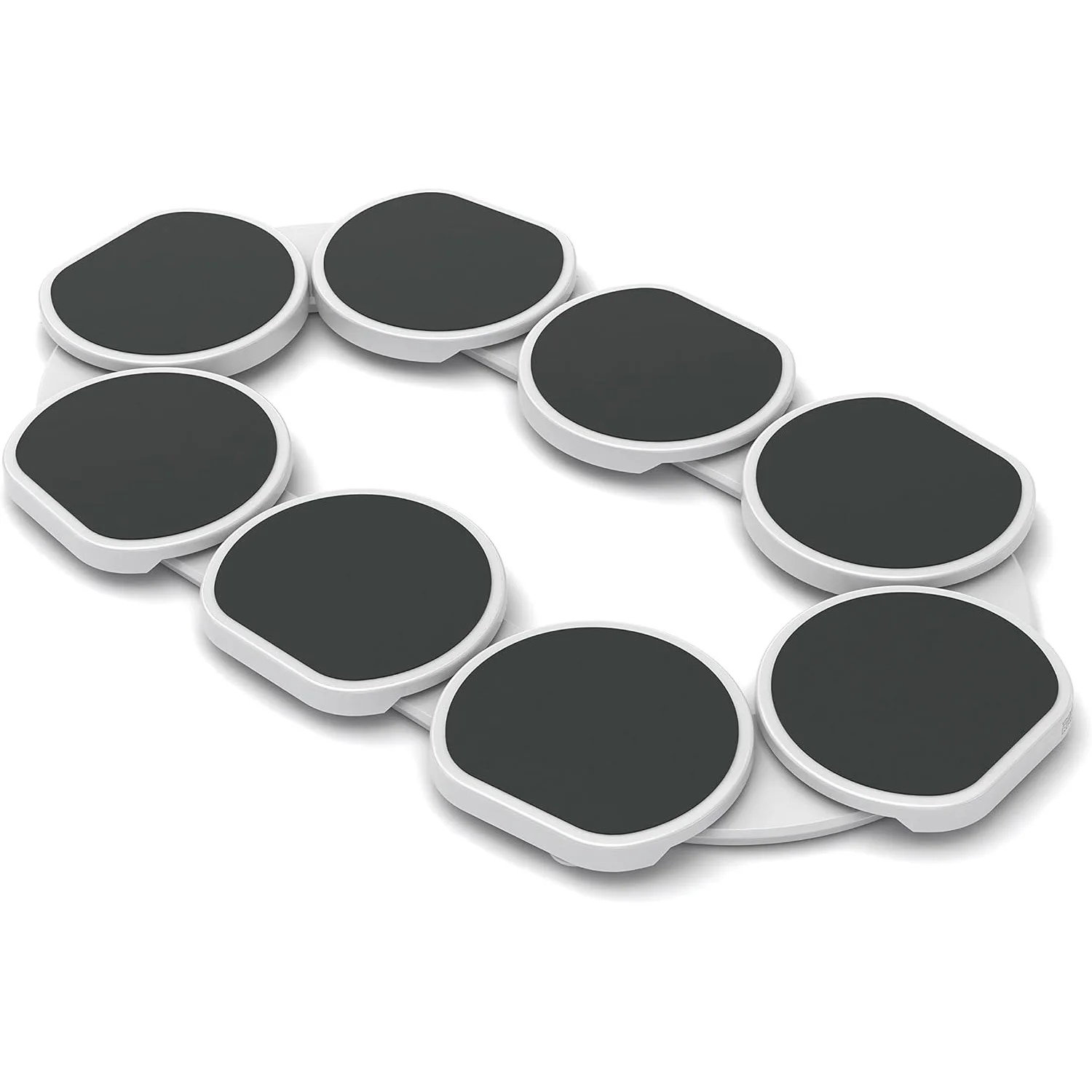 Hot Sale New Plastic Expandable Table Lazy Susan Turntable Family Party Gathering Dining Table Food Tray Turntable