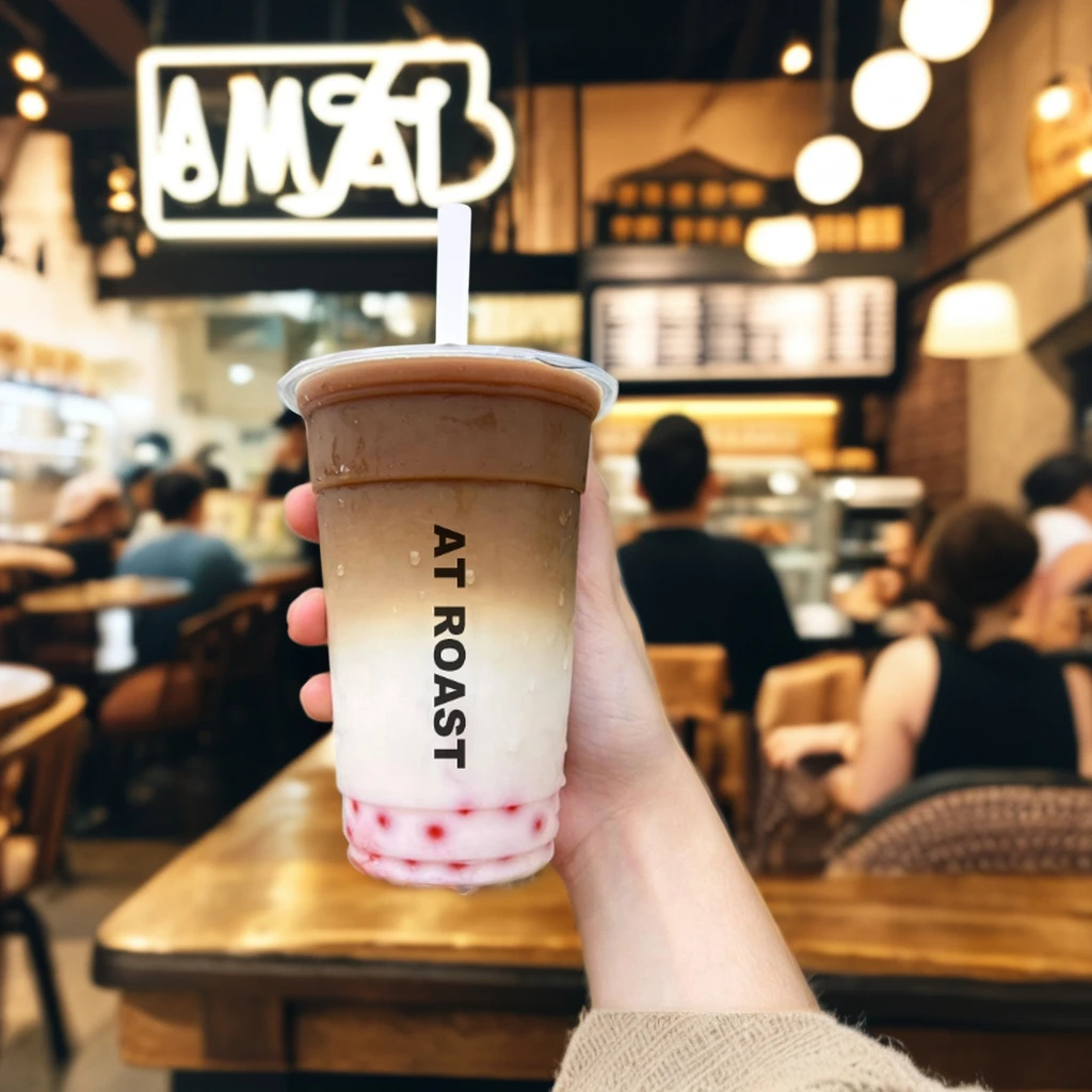 AT PACK Custom LOGO Wholesale Branded 8 10 12 14 16 32oz PLA Disposable Cold Drinks Coffee Clear PET Plastic Cups With Lid