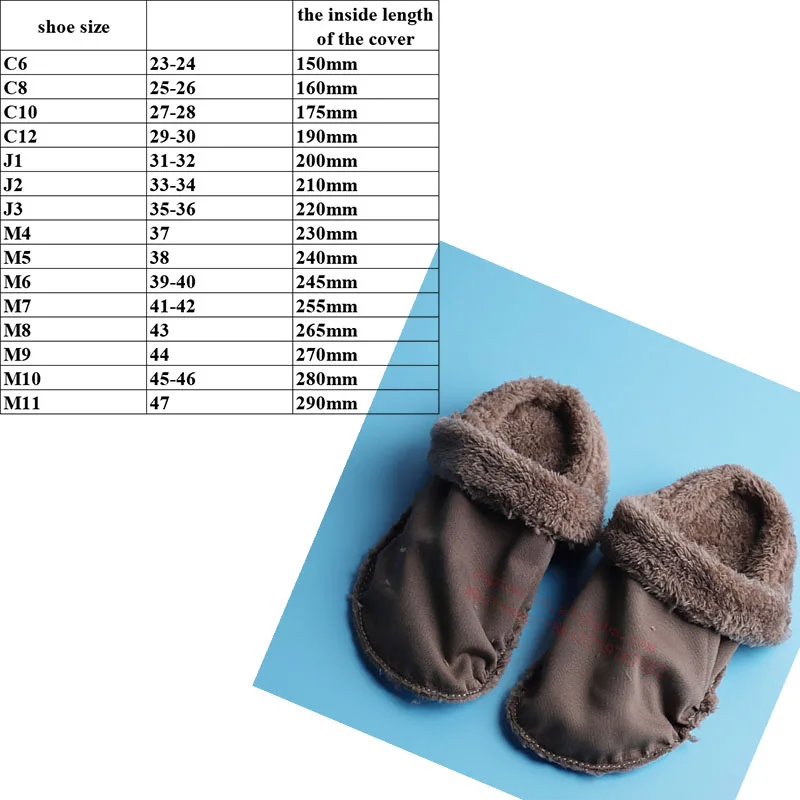 Wholesale Autumn Winter clog Shoes Cotton Cover With Fleece Lining Disassembled And Washed Custom Warm Insoles shoe Accessories