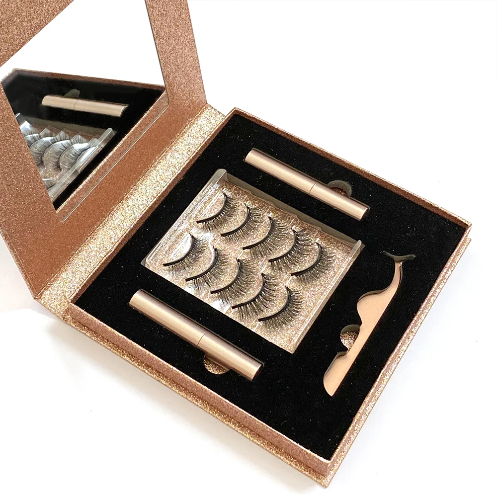 Магнитные ресницы из искусственной норки, 5/10