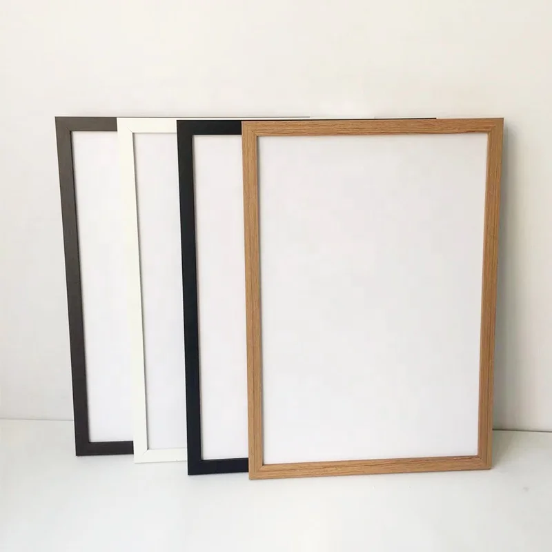Best price large size simple design wall decor 13x19' A4 A3 MDF photo frame