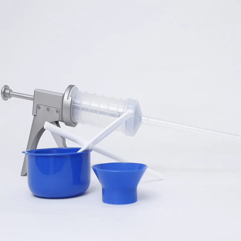 bone cement syringe mixer with injection gun,surgical reconstruction,bone cement