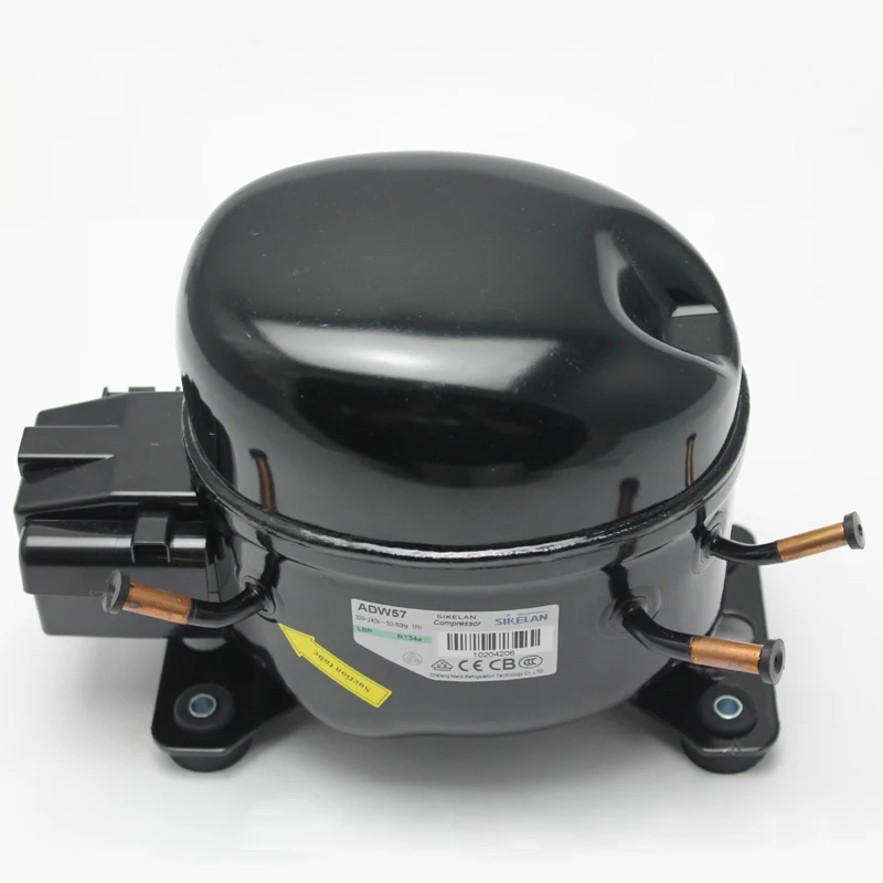 ADW57 refrigeration compressor  220-240v R134A 1/5HP for fridge