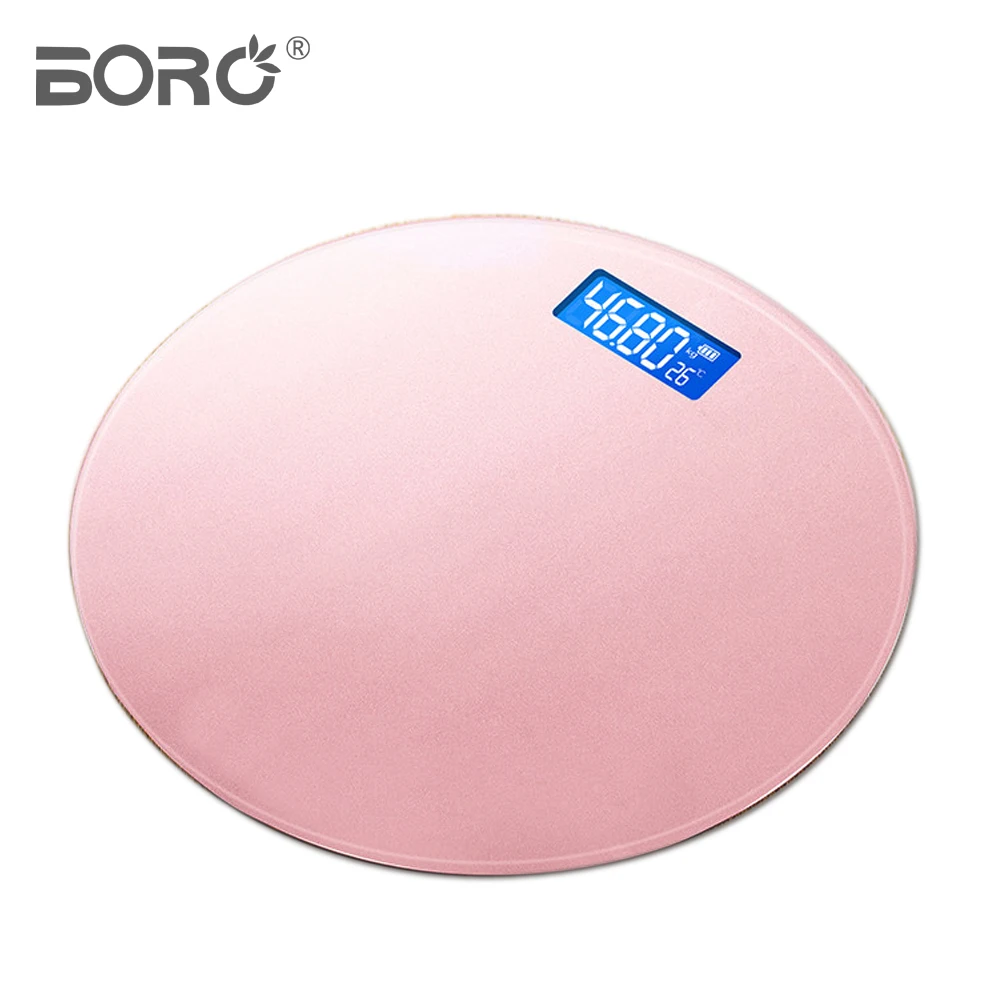 BL-1602 2022 New design Bathroom Household Round Electronic Scale Colorful Round Digital Scale Cheap Price
