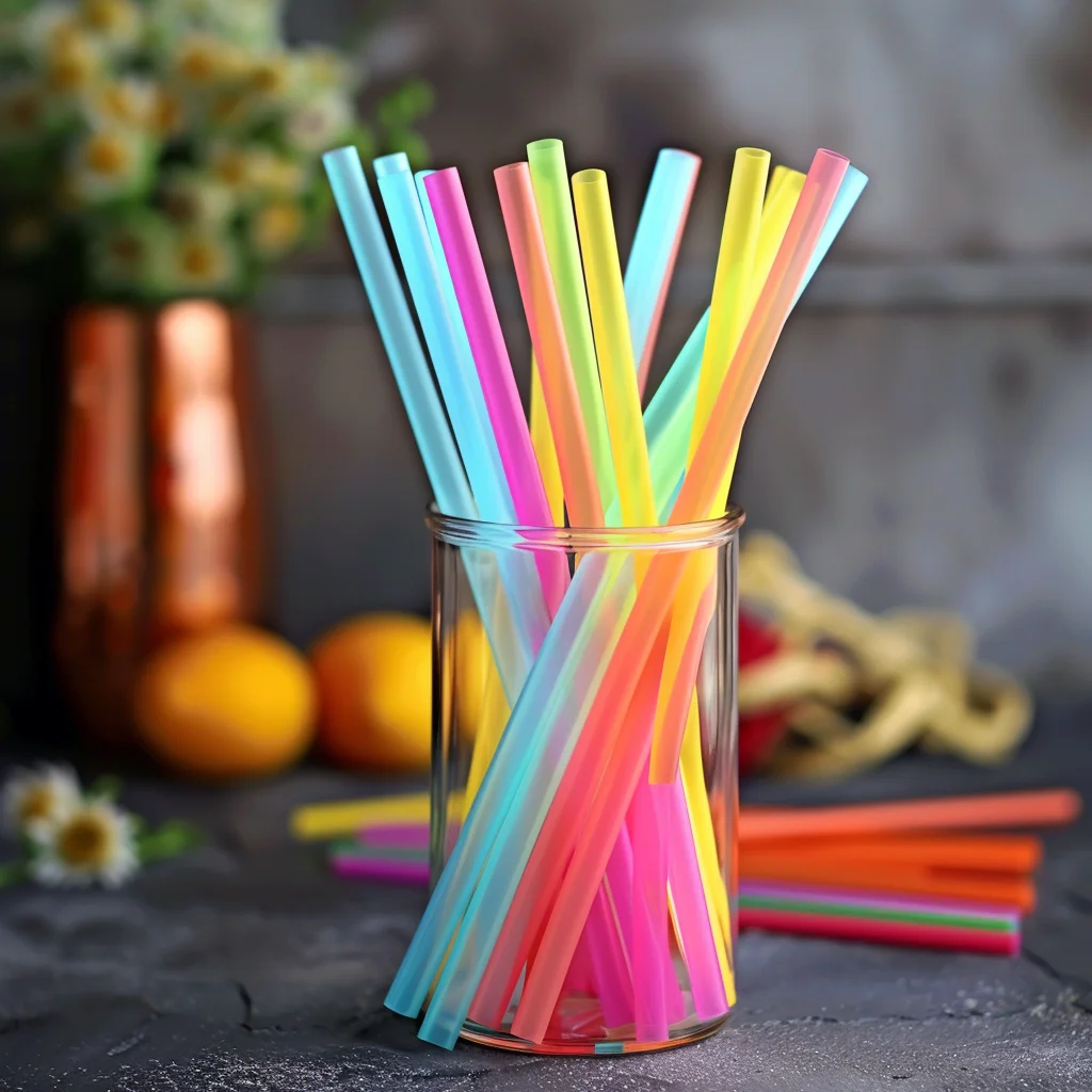 Straws  Packaging Tube Good Quality New Arrivals Water With Lids Bulk Bottle 2024 Black Cocktail  Straw
