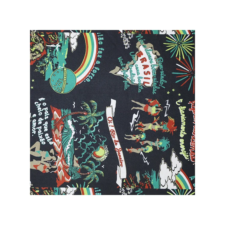 
factory direct supply 100%cotton digital printing poplin 