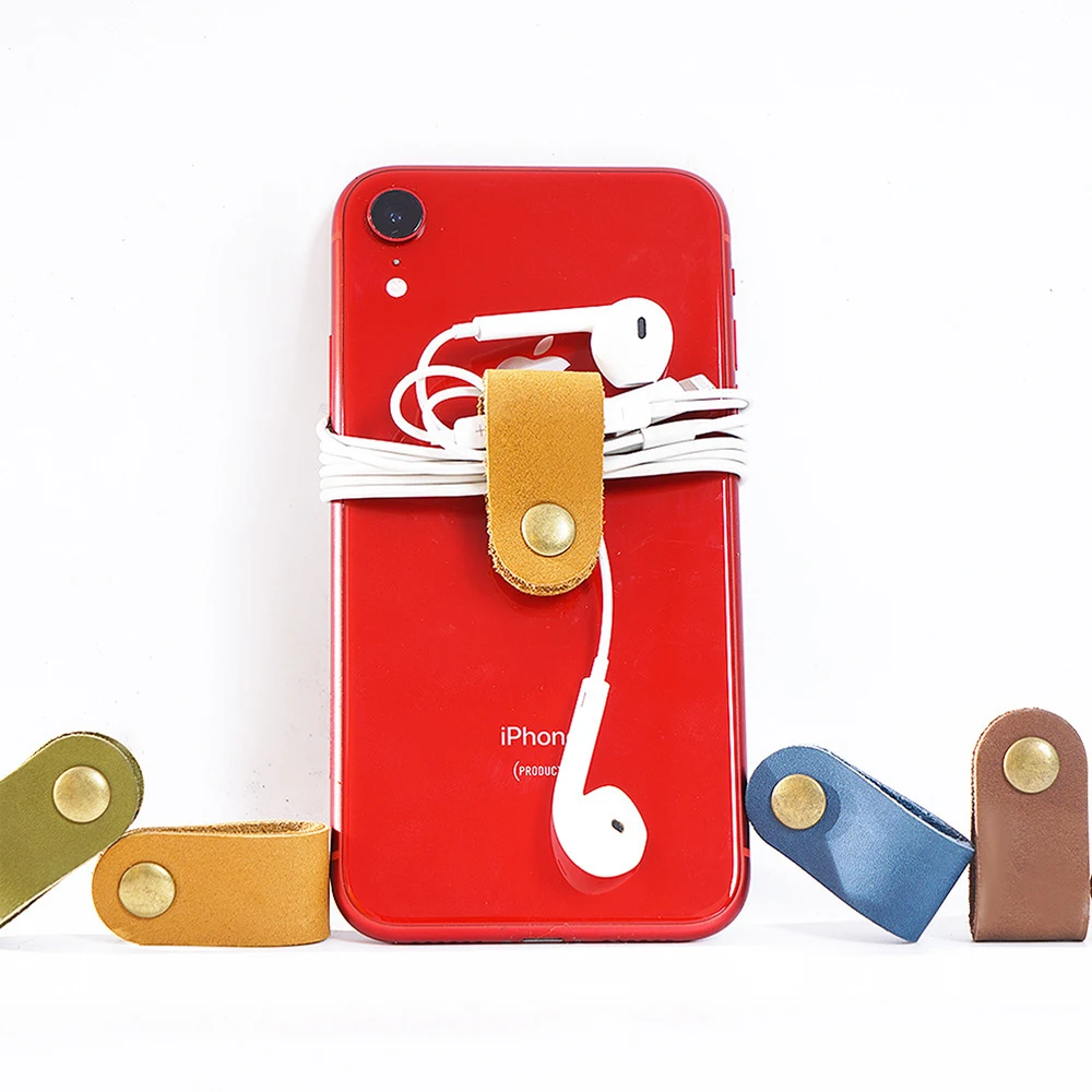 Guangzhou Factory Multi-Functional Mini Portable Earphone Cord Cover To Protect Earphone Cable Organizer Wire