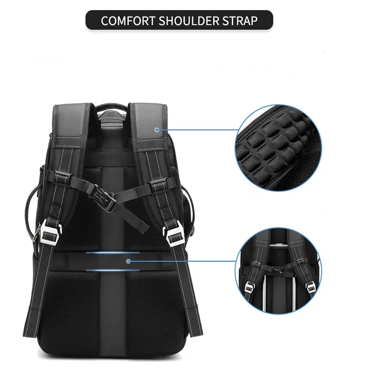 Professional Luxury Quality Combination Lock Laptop Camcorders Bag Travel Anti-theft Digital Photography DSLR Camera Backpack