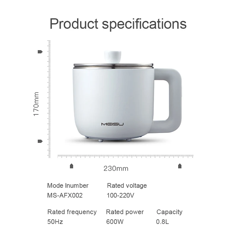 Small Kitchen Appliances National Electric Mini Cooking Pot and Travel Stove Frying Pan