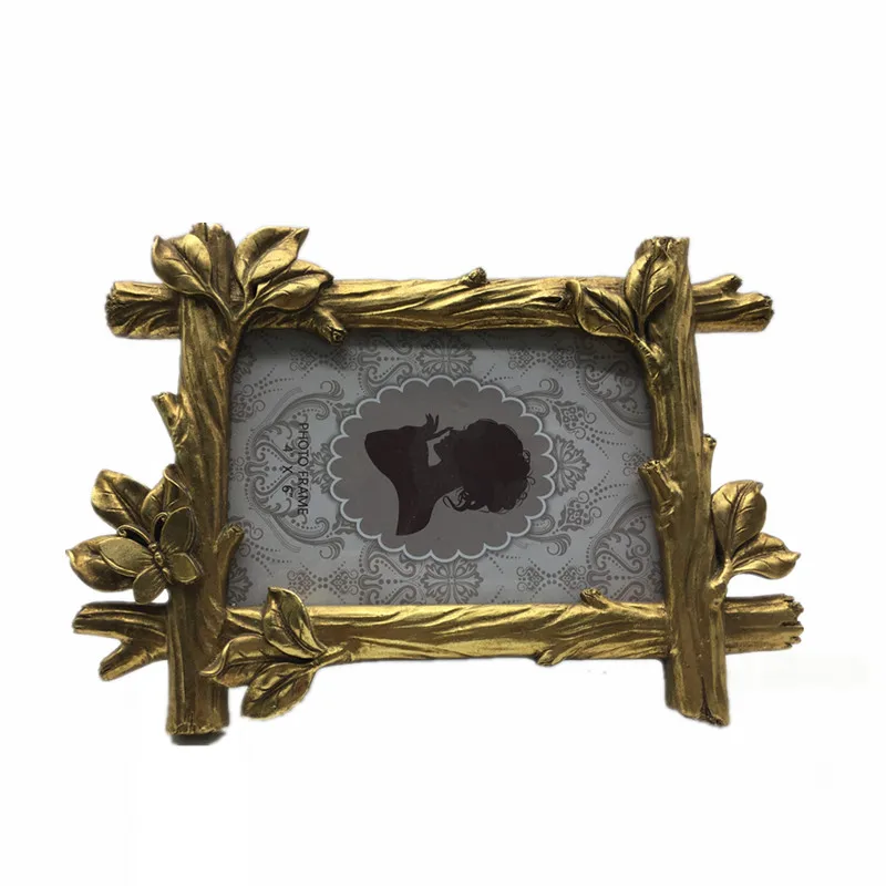 
Scenic View Tree Branch Wedding Photo Frame Retro Resin Framed 