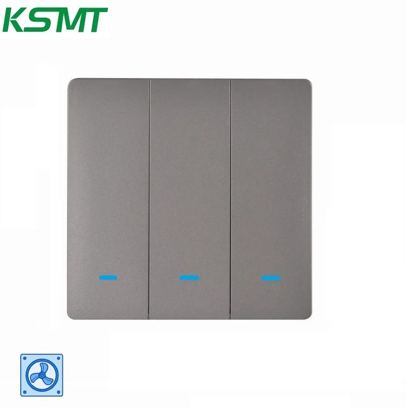 Kaisi Smart Life Wireless Push Button Switch Tuya APP Remote Control WiFi 10A Smart Push Button Light Switch Google Home Alexa