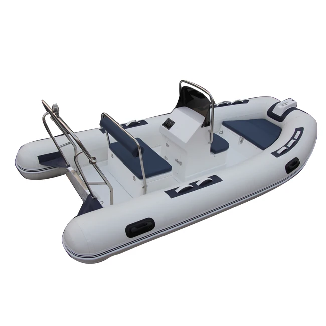 CE 12ft RIB360 Orca PVC Hypalon Rigid Fiberglass Hull Inflatable Boat For Rowing
