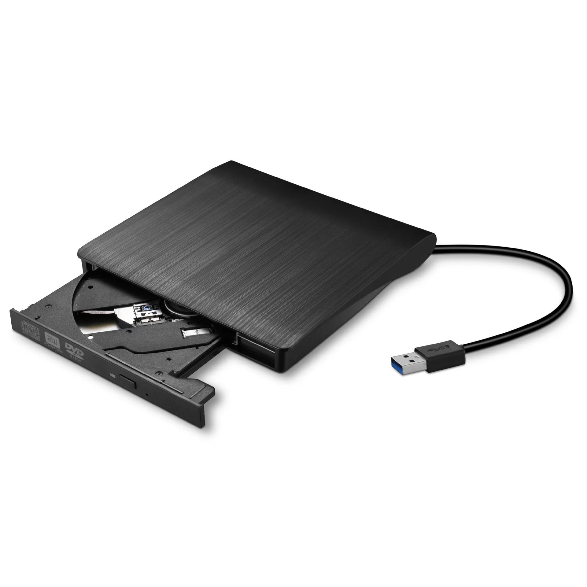 USB 3.0 Slim External DVD RW CD Writer Drive Burner Reader Player Optical Drives For Laptop PC Dvd Burner Dvd Portatil