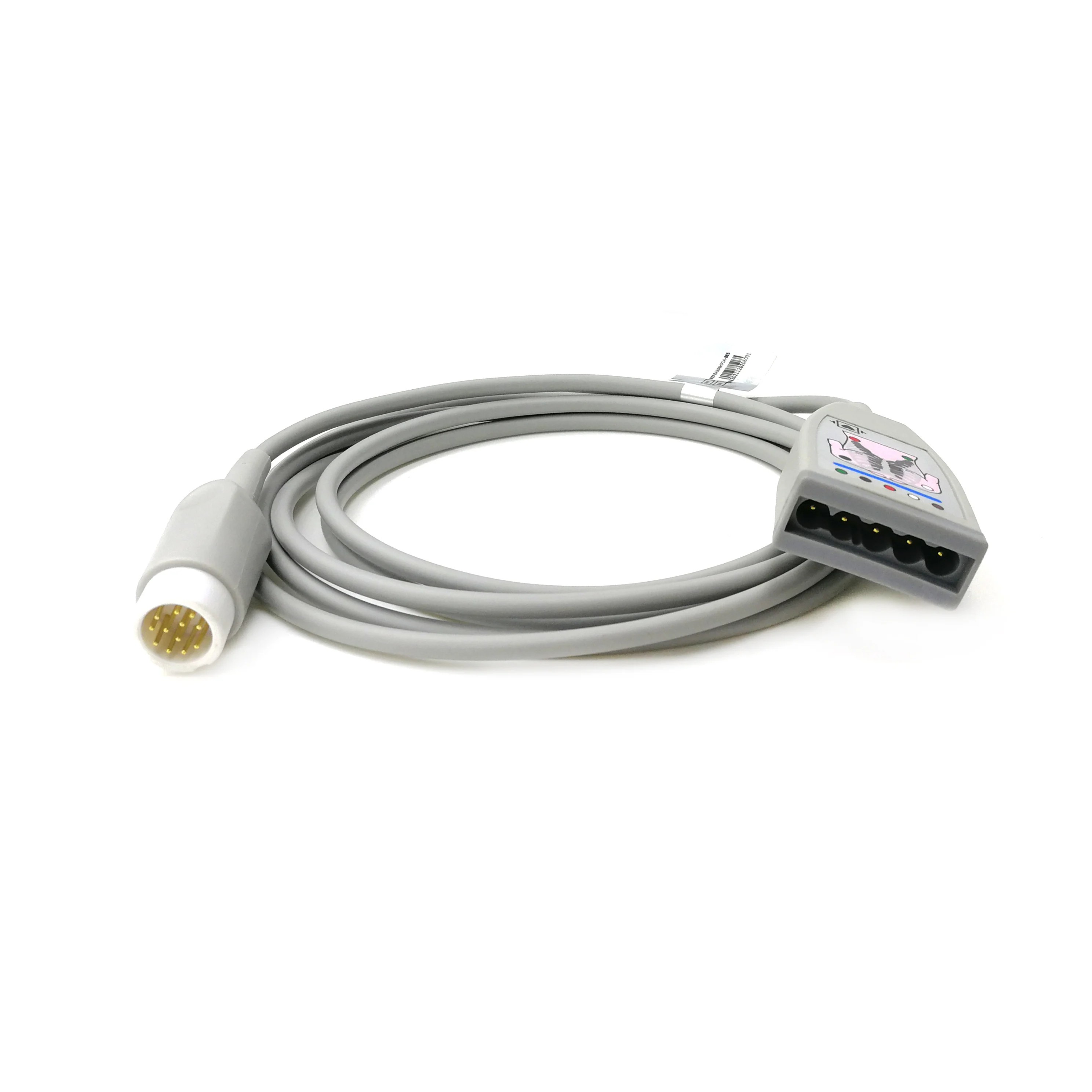 Compatible 5 lead ECG Trunk Cable for  M1668A ECG cable
