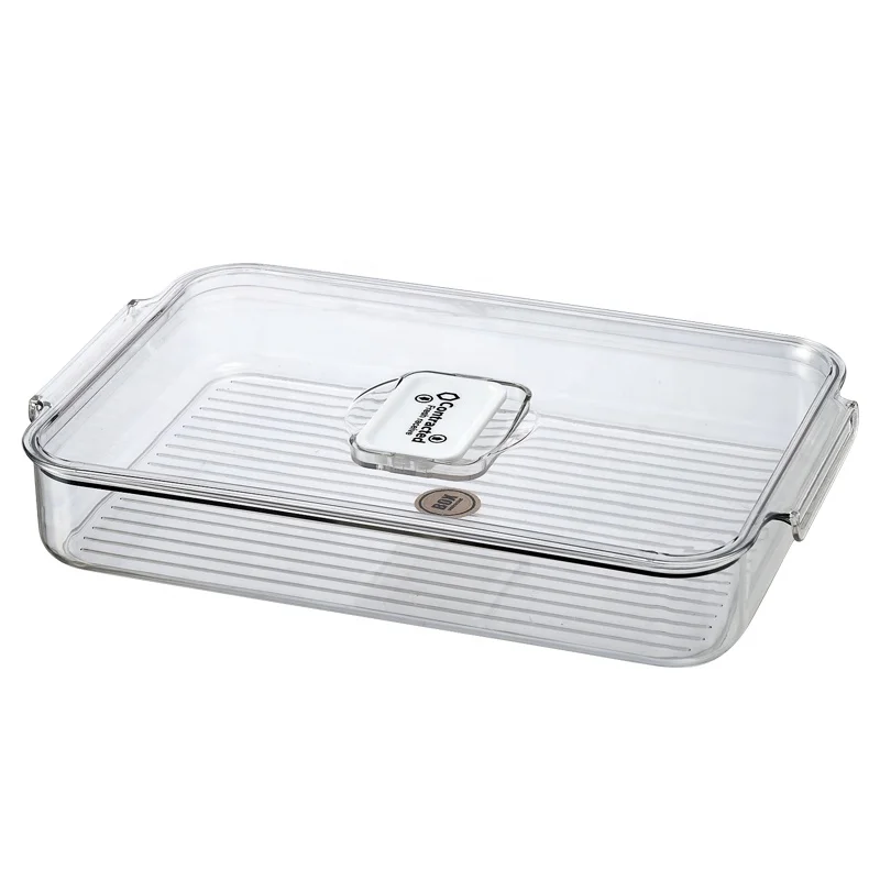 
Transparent Kitchen Storage Containers Refrigerator Food Organizer Box 