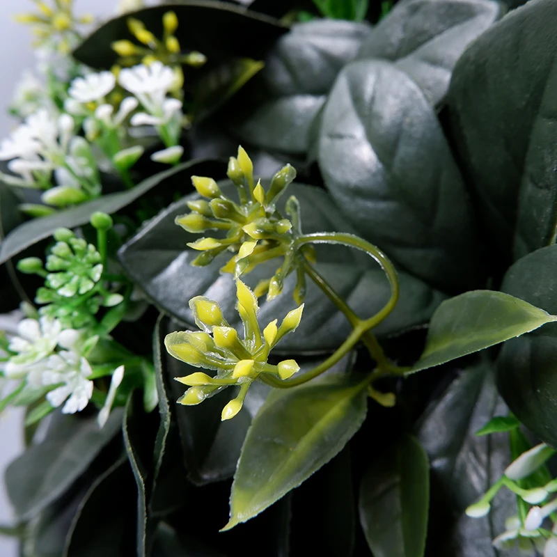 Hot Sale Special Custom Circular Interior Wedding Hotel Restaurant Decorated Wall Grass Plants