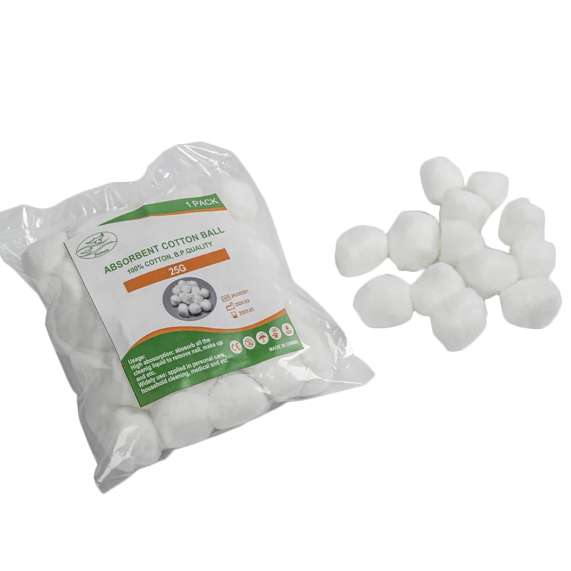 Absorbent 100%Cotton Ball 0.2g , 0.35g , 0.5g, and 1g , 2g and so on