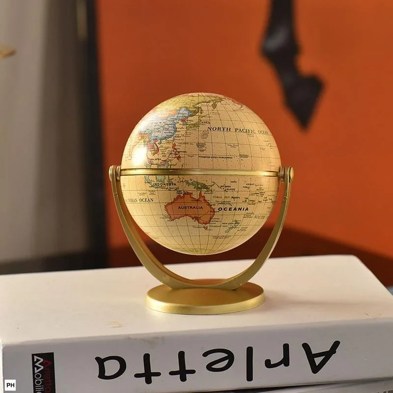 
Arts and crafts small teaching art globe English version plastic craft teaching table decoration globe 