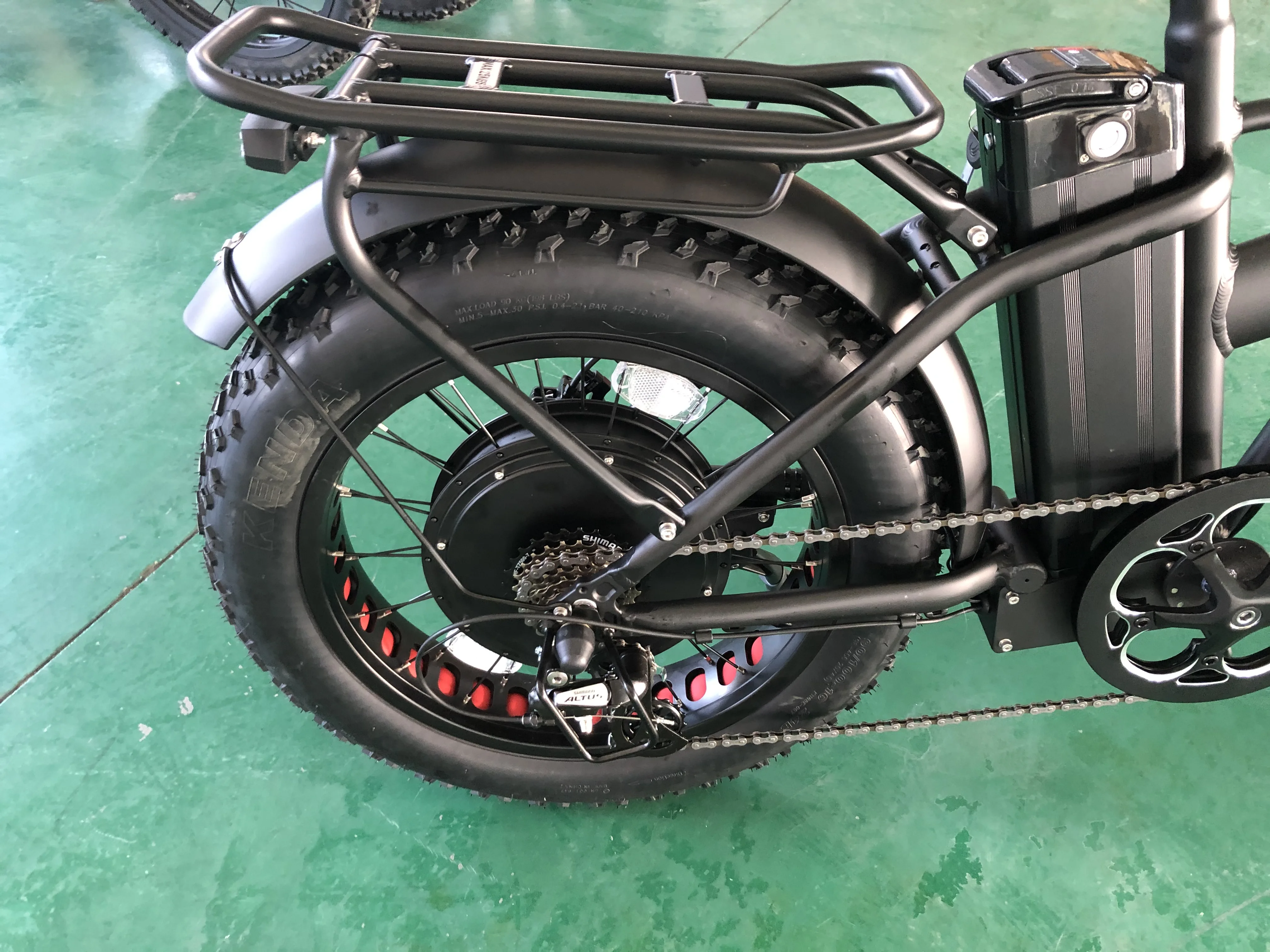 
China 20inch 1000w fat bike electric bicycle bici elettrica 