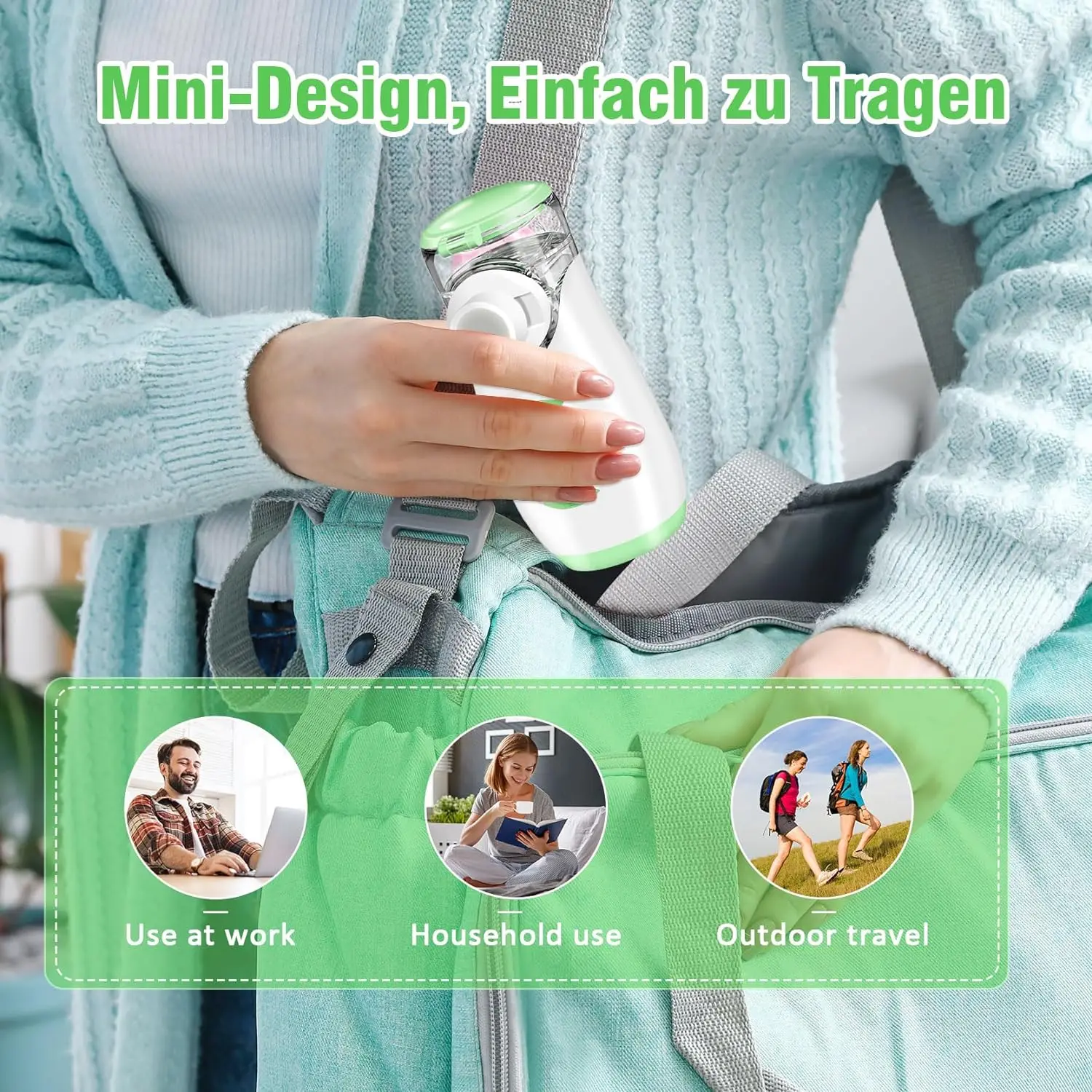 Best Performance nebulizers machine handheld Digital Mesh ultrasonic Nebulizer for baby