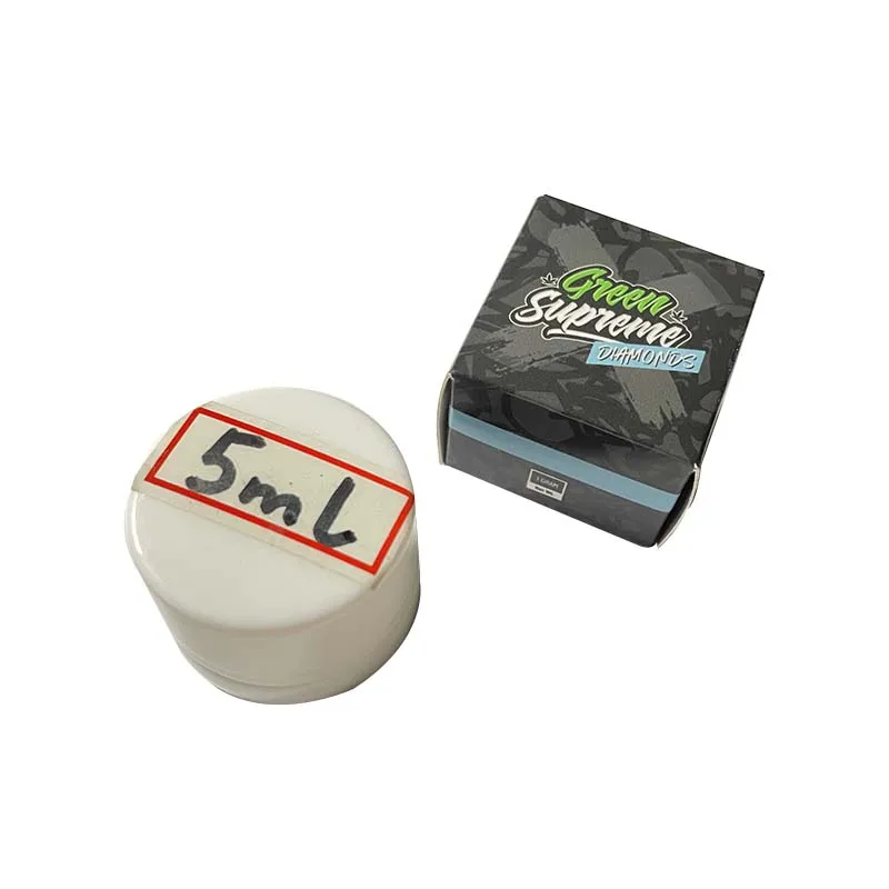 Custom Concentrate Container Paper Box 5ml Metallic 5gram 9gram Wax Mini Glass Jar Gift Box packaging