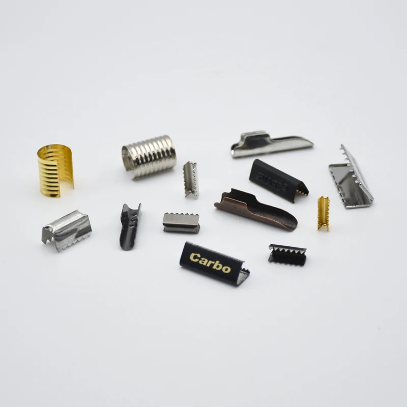 great price high quality custom engraving logo and color cord ends for