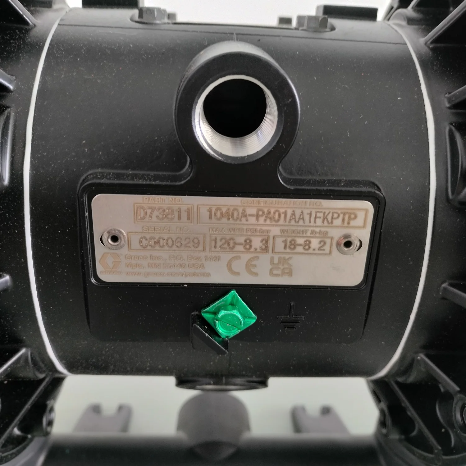 AODD Pumps D73811 for Air operated Double  Pneumatic Diaphragm Pump