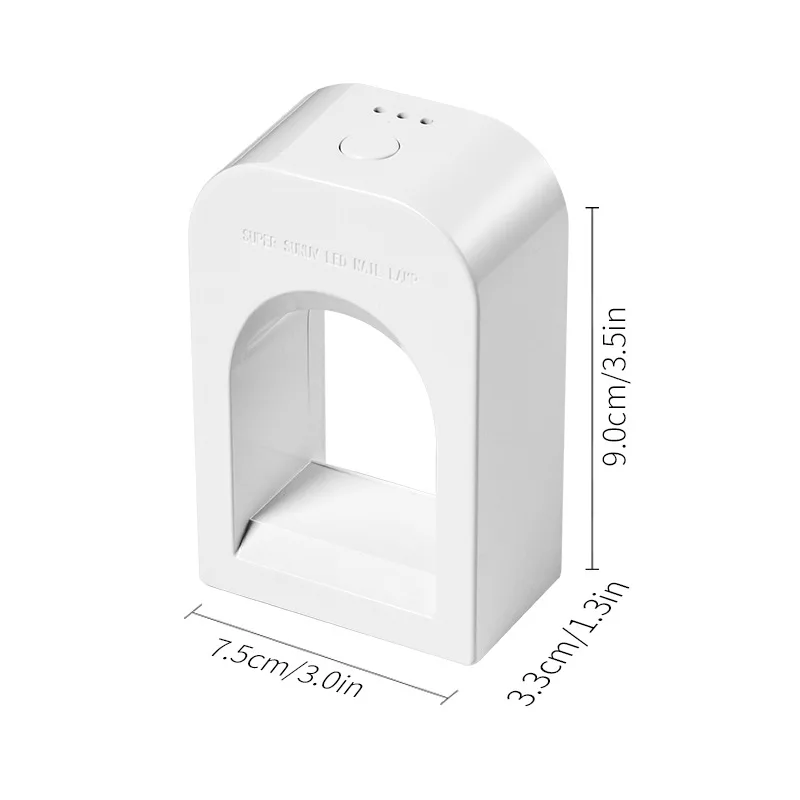 Mini Nail Dryer Machine Micro UV LED Lamp Portable USB Nail Gel Curing Machine Foldable Nail Polish Fast Lighting