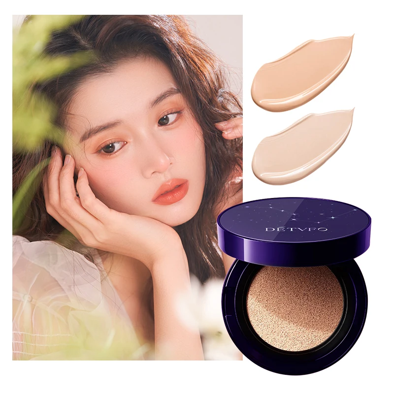 Cosmetics Waterproof Long Lasting Face Full Coverage Makeup Air Cushion Cc Bb Cream Foundation